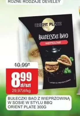 Bułeczki bao z wieprzowiną Orient Plate promocja w Bingo