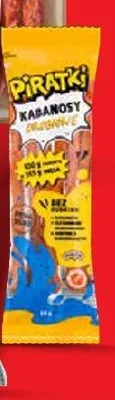 Kabanosy Krajaki Piratki promocja w Lidl