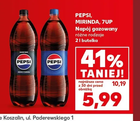 Napój gazowany 7UP promocja w Kaufland