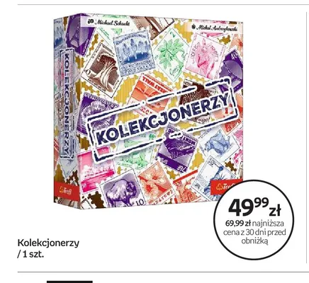 Gra planszowa Kolekcjonerzy Trefl promocja w Empik
