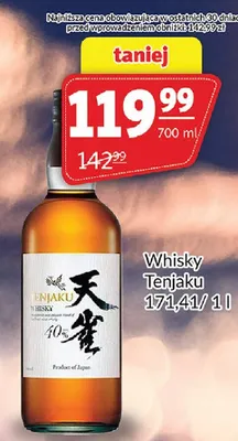 Whisky Tenjaku promocja w Prim Market