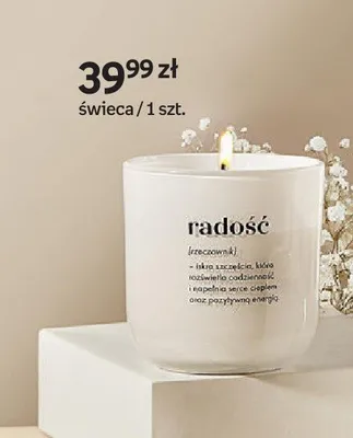 Świeca radość promocja w Empik