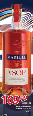 Koniak Martell VSOP 40% promocja w Selgros