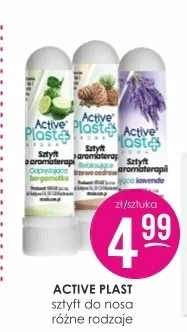 Sztyft do nosa różne rodzaje Active Plast promocja w Drogerie Jasmin