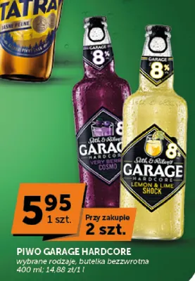 Piwo Garage Hardcore Lemon & Lime Shock promocja w Euro Sklep