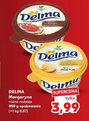 Margaryna Delma promocja w Kaufland