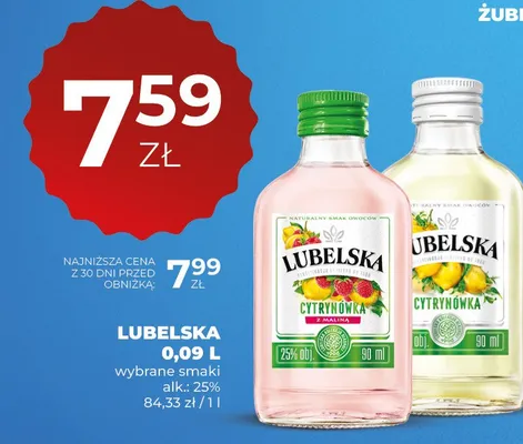 Wódka wybrane smaki promocja w Duży Ben