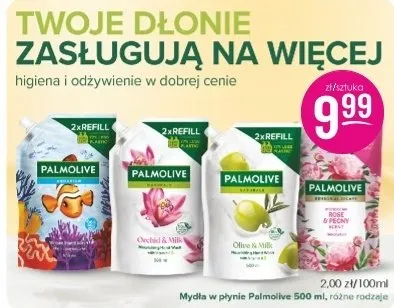 Mydło w płynie 500 ml różne rodzaje Palmolive promocja w Drogerie Jasmin