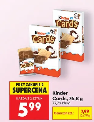 Kinder Cards promocja w Biedronka