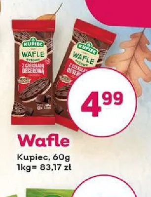 Wafle Kupiec promocja w Bliski
