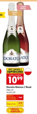 Wino musujące Rosé promocja w Biedronka