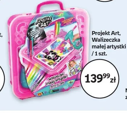 Zestaw kreatywny Projekt Art Walizeczka małej artystki Style 4 Ever promocja w Empik