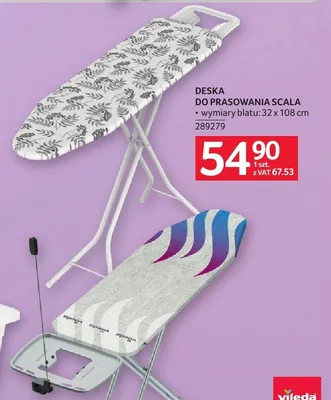 Deska do prasowania scala promocja w Selgros