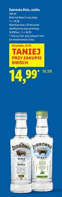 Wódka Biała promocja w Lidl