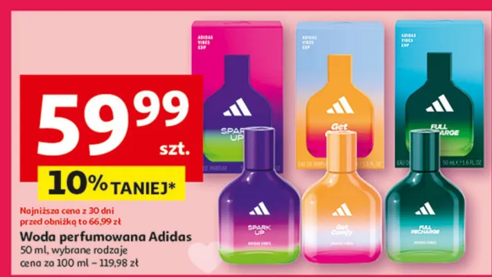 Woda perfumowana promocja w Auchan