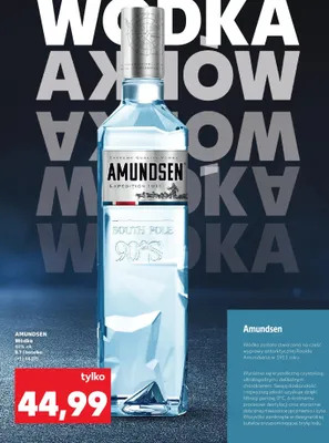 Wódka Amundsen South Pole 90°S promocja w Kaufland