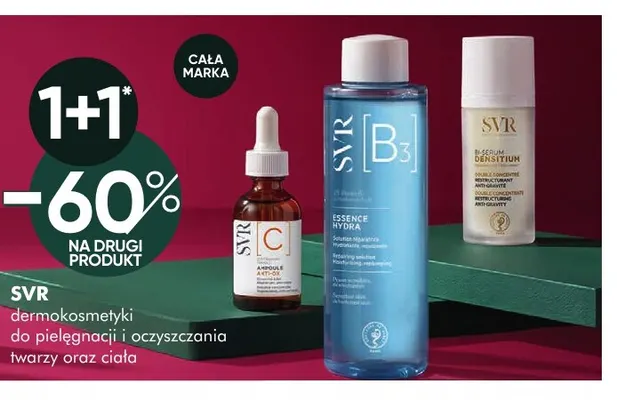 Dermokosmetyki do pielęgnacji i oczyszczania twarzy oraz ciała SVR promocja w Super-Pharm