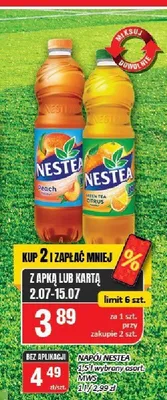 Napój herbaciany Nestea promocja w Chorten
