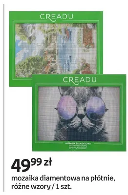 Mozaika diamentowa na płótnie, różne wzory promocja w Empik