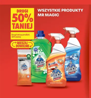Produkty Mr Magic promocja w Biedronka