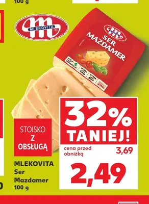 Ser Mazdamer Mlekovita promocja w Kaufland