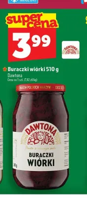Buraczki wiórki Dawtona promocja w TOPAZ