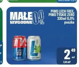 Piwo bezalkoholowe Lech Free promocja w Tomi Markt