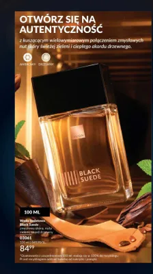 Woda toaletowa Avon Black Suede promocja w AVON