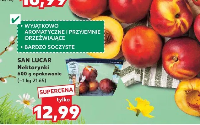 Nektarynki promocja w Kaufland