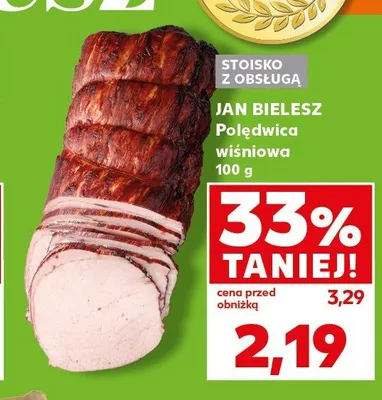 Polędwica wiśniowa Jan Bielesz promocja w Kaufland