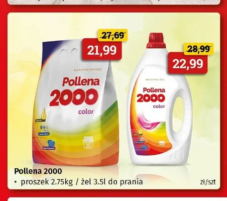 Żel do prania Pollena 2000 promocja w Drogeria Kosmyk