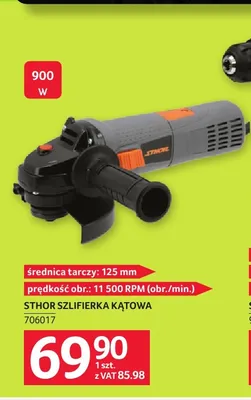 Szlifierka kątowa Sthor promocja w Selgros