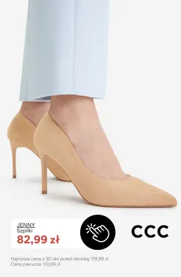 Szpilki Jenny promocja w CCC