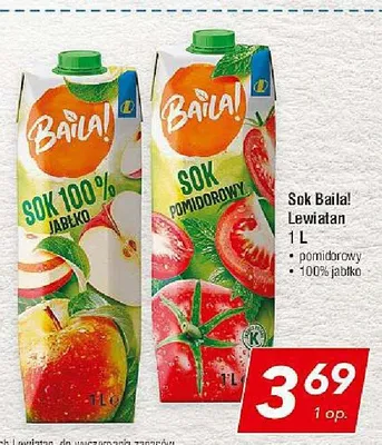 Sok Baila! Lewiatan pomidorowy promocja w LEWIATAN