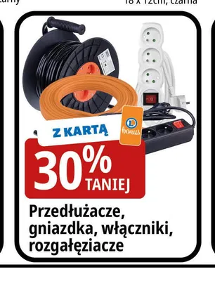 Przedłużacze gniazdka włączniki rozgałęziacze promocja w Leclerc