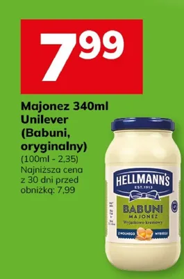 Majonez 340ml promocja w Hitpol