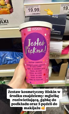 Zestaw kosmetyczny - mgiełka rozświetlająca do ciała + pędzle + gąbka do podkładu promocja w Dino