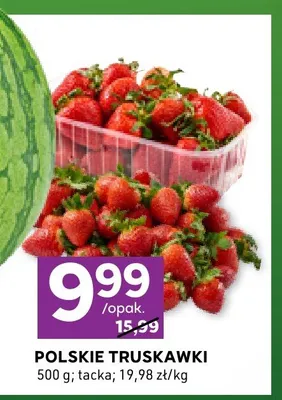 Truskawki polskie promocja w Stokrotka