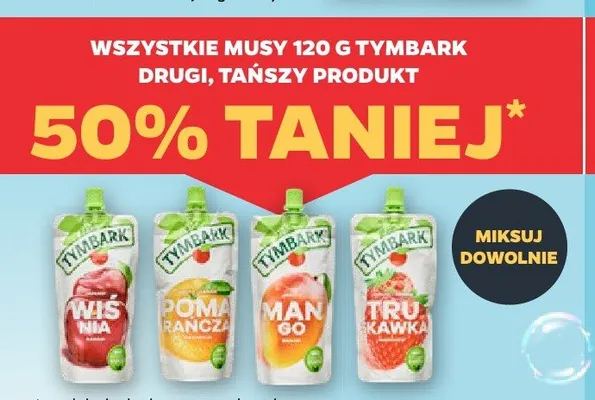 Mus Tymbark mango promocja w Netto