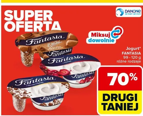 Jogurt różne rodzaje promocja w Carrefour Market