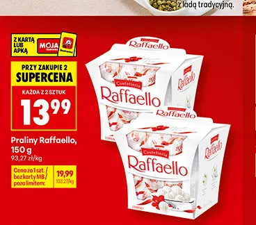 Praliny Raffaello promocja w Biedronka