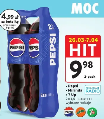 Napój gazowany 7 Up promocja w Intermarche