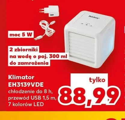 Klimator EH3139VDE promocja w Kaufland