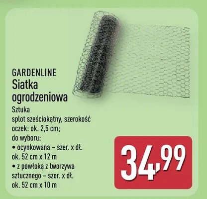 Siatka ogrodzeniowa promocja w Aldi