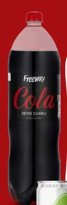 Napój gazowany Freeway Cola Zero Cukru promocja w Lidl