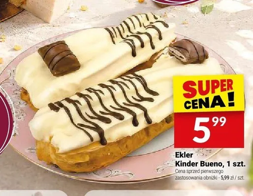 Ekler Kinder Bueno Białecki promocja w Twój Market