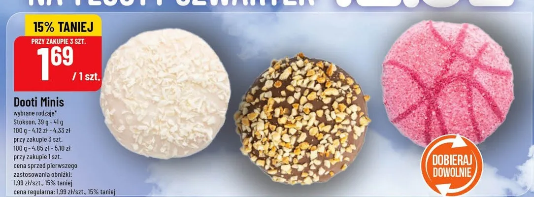 Donut Dooti Minis promocja w POLOmarket