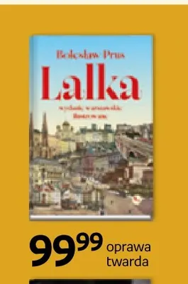 Książka Lalka Bolesław Prus oprawa twarda promocja w Empik
