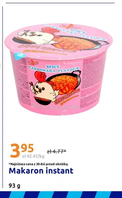 Makaron instant Noodlicious promocja w Action
