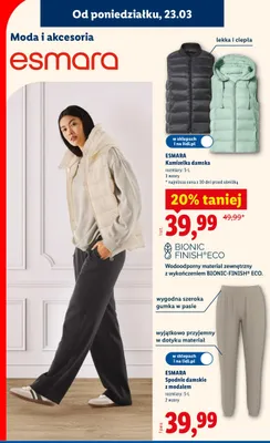 Kamizelka damska promocja w Lidl
